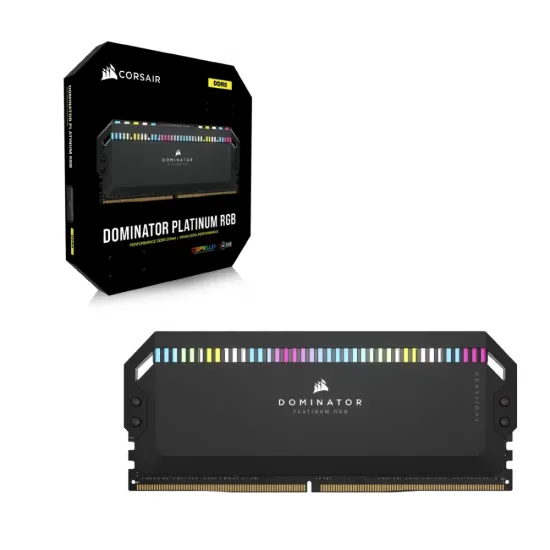 Corsair Desktop Ram 32GB (16GBx2) DDR5 6000MHz Dominator Platinum RGB