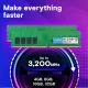 Crucial 16GB DDR4 3200MHz U-DIMM Desktop Ram