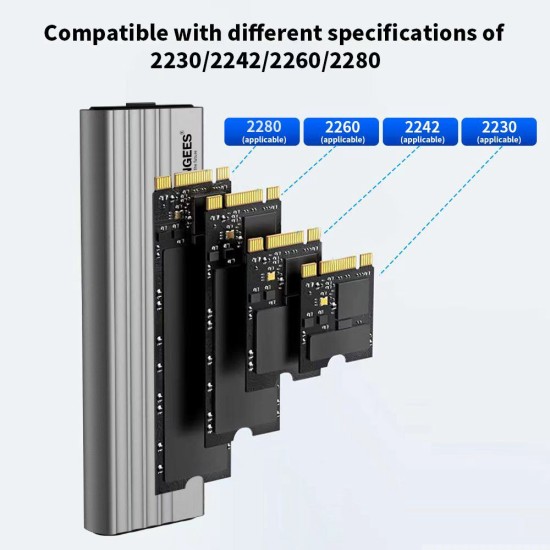 Bungees SSD Casing M.2 | NVMe Enclosure