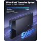 Dyazo SSD Casing 2.5 Inch Sata Enclosure USB 3.0 (Open Box)