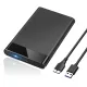 Dyazo SSD Casing 2.5 Inch Sata Enclosure USB 3.0 (Open Box)