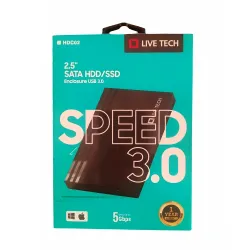 Live Tech SSD Casing SATA 2.5 Inch USB 3.0 HDC02