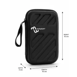 Multybyte External HDD Carry Case 2.5 Inch