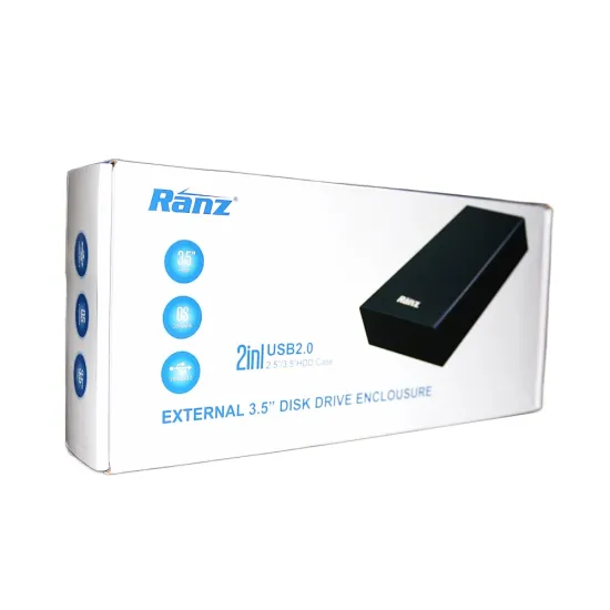 Ranz HDD Casing 3.5 Inch with Adapter USB 2.0 Ranz HDD Casing 3.5 Inch with Adapter USB 2.0