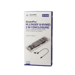 Smartpro SSD Casing M.2 (NGFF & NVMe) 2 in 1 Type-C(SP-S109)