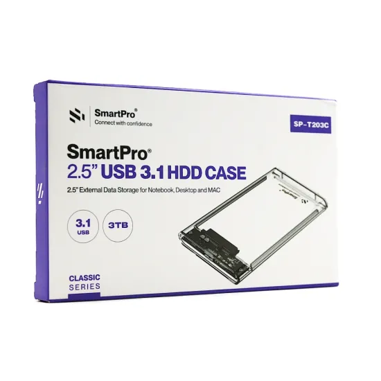 Smart-Pro HDD Casing USB 3.1 SATA 2.5 Inch (SP-T 203C)