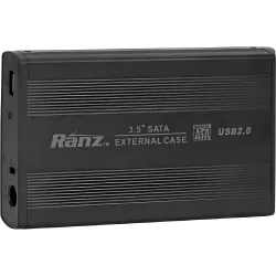 Ranz HDD Casing 3.5 Inch With Adapter USB 2.0
