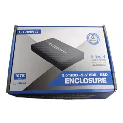 Ranz HDD Casing 3.5 Inch With Adapter USB 3.0