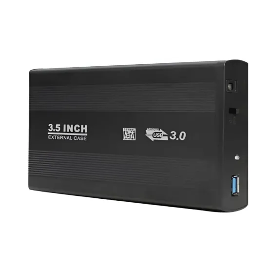 Ranz HDD Casing 3.5 Inch Sata with Adapter USB 3.0