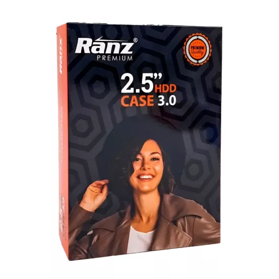 Ranz SSD Casing 2.5 Inch Sata USB 3.0 Plastic (RAPIDO 3.0)