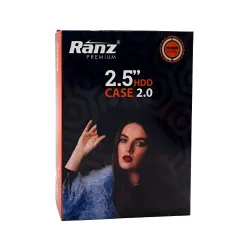 Ranz SSD Casing 2.5 Inch Sata Plastic USB 2.0 RAPIDO 2.0