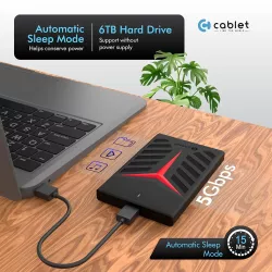 Cablet External SSD Casing 2.5 Inch Sata USB 3.0 (HD2533 U3)