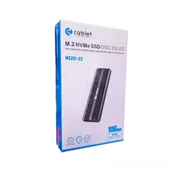 Cablet External NVMe SSD Casing Type-C to USB 3.1 (MS201C3)