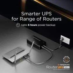 Resonate UPS for WiFi Router 12V 2A (CRU12V2A) Open Box