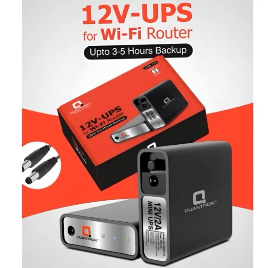 Quantron UPS for WiFi Router 12V (QPB-773)