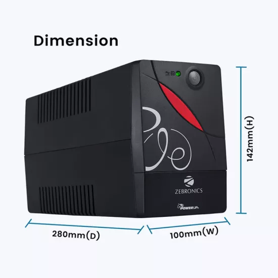 ZEBRONICS 600VA U725 UPS