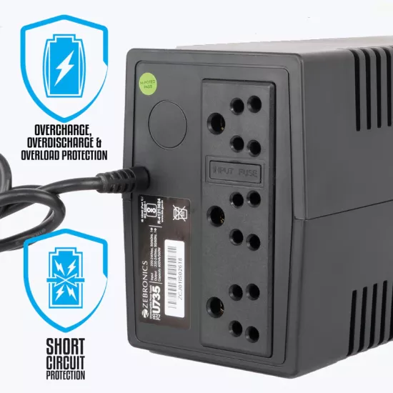 Zebronics 600VA U735 UPS