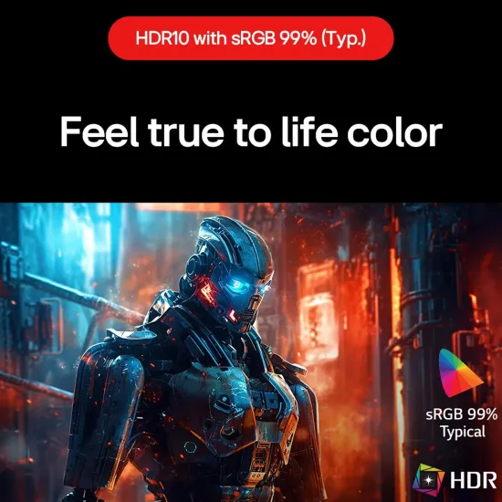 LG 32 Inch Gaming LED Monitor Curved 180Hz 1ms Borderless 32GS60QC HDMI | DP