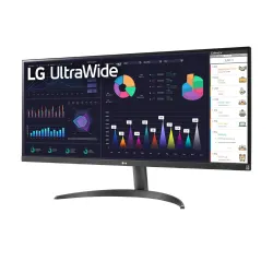 LG 34 Inch Ultra Wide LED Monitor FHD IPS 100Hz 34WQ500 With HDMI | DP