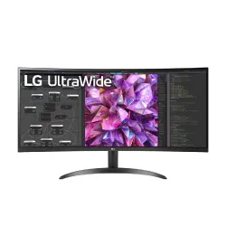 LG LED Monitor 34 Inch Ultra Wide Curved QHD IPS 60Hz 5ms 34WQ60C With HDMI | DP