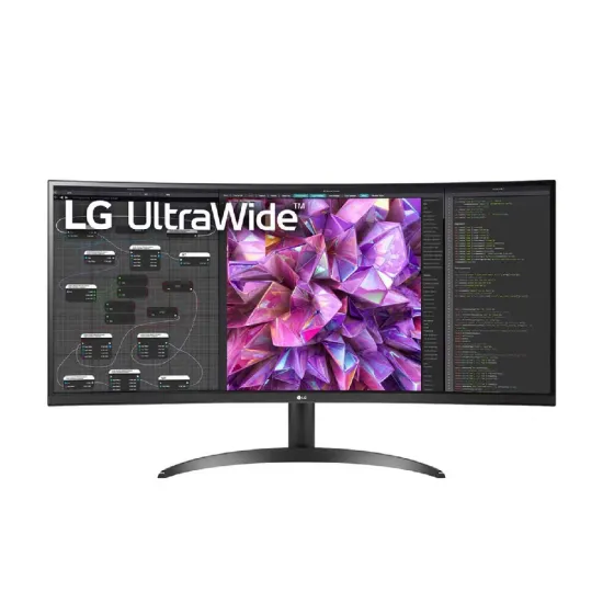 LG LED Monitor 34 Inch Ultra Wide Curved QHD IPS 60Hz 5ms 34WQ60C With HDMI | DP