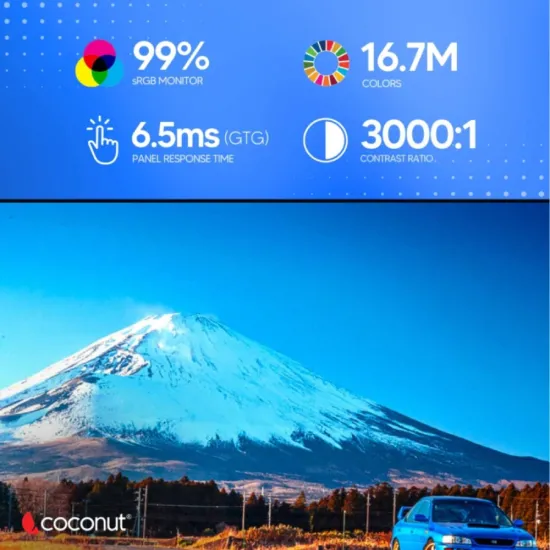 Coconut LED Monitor 22