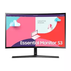 Samsung 27 Inch Curved LS27C366 VA Panel LED Monitor With HDMI | DSUB