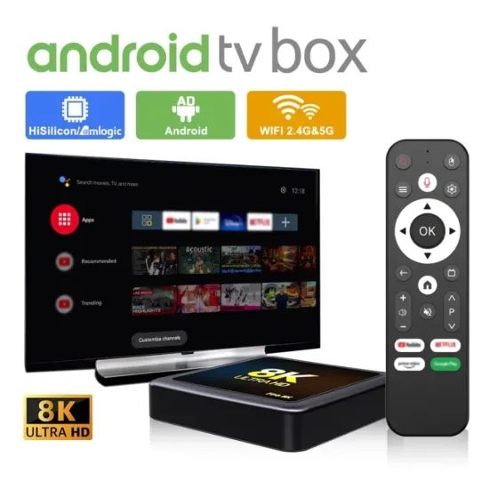 Android TV Box Ultra HD 8K (8GB Ram | 128GB Rom) 5G