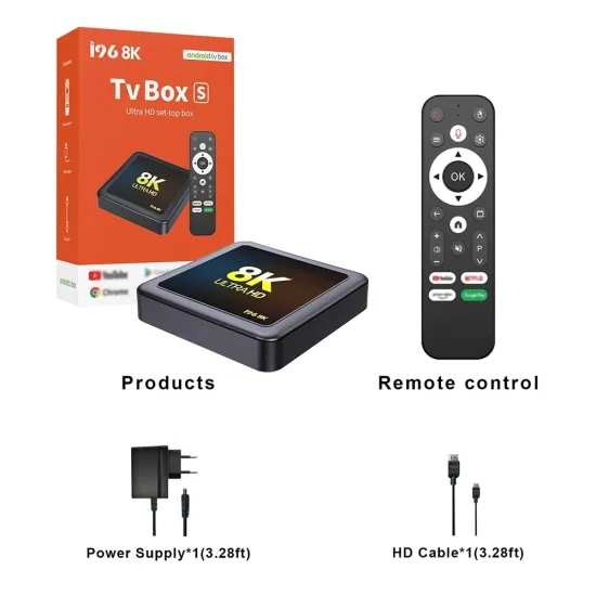 Android TV Box Ultra HD 8K (8GB Ram | 128GB Rom) 5G