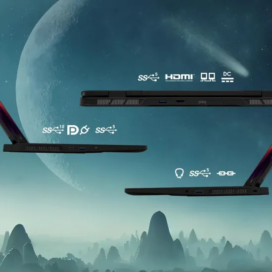 MSI Gaming Laptop Crosshair 16 HX D14VFKG-206IN 16 inch Cosmos Grey (With Bag)