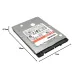 Toshiba Internal Laptop Hard Disk Sata 1TB