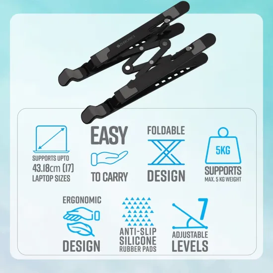 Zebronics Laptop Stand For 17