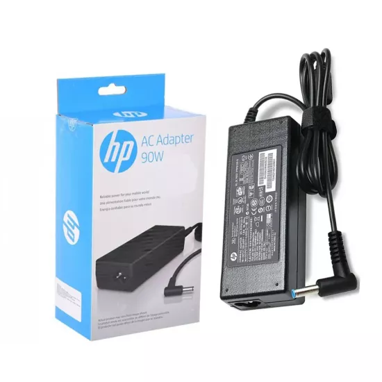 HP Original 90w |19.5v/4.62a |4.5mm x 3.0mm Blue Pin Laptop Adaptor