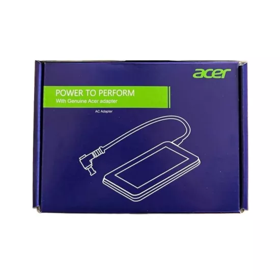 Acer Original Laptop Adapter 65w | 19v/3.42a | 3.0mm x 1.1mm | Small Pin 