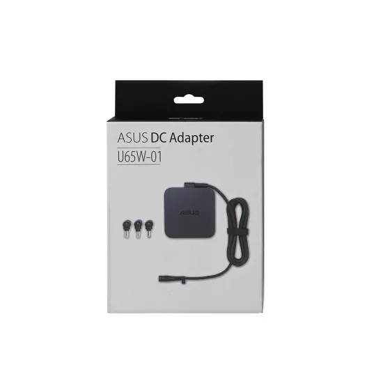 Asus Laptop Adapter Original 65w | 19/3.42a | 4.0mm/4.5mm/5.5mm Multi Pin Universal 