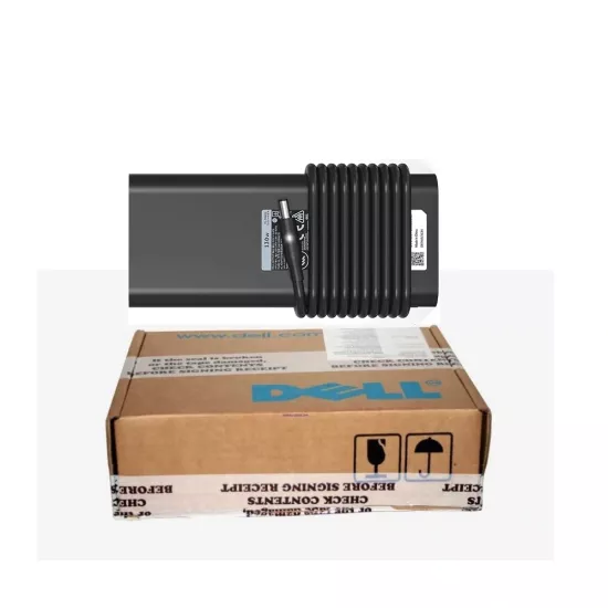 Dell Original Laptop Adaptor 130w | 19.5v/6.7a | 4.5mm x 3.0mm Small Pin (Box Seal Opened for Serial No) (No Power Cable Included)