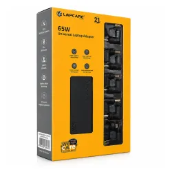 Lapcare Laptop Adapter 65w 20V/3.25a Multi Pin Universal