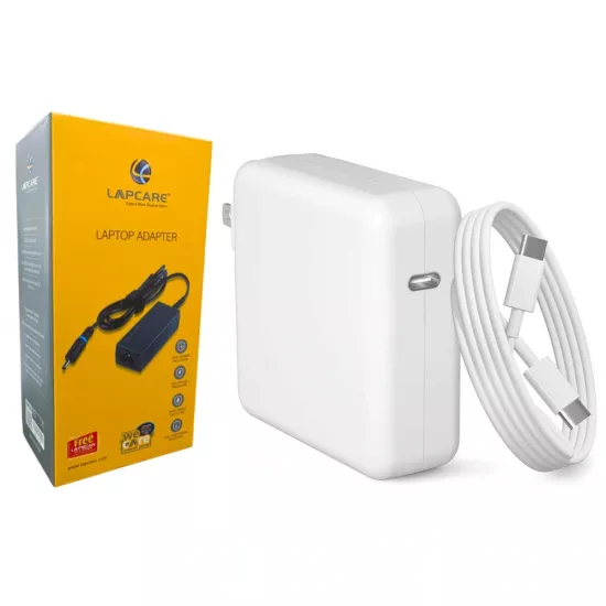 Lapcare Laptop Adapter Compatible For Apple 61w | 20.3v/3a | Type-C