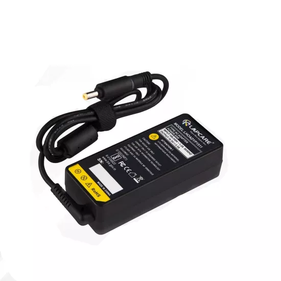 Lapcare Laptop Adapter Compatible For HP 65w | 18.5v/3.5a | 4.8mm x 1.7mm Y Pin
