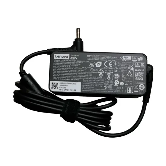 Lenovo Original Laptop Adapter 45w |20v/ 2.25a | 4.0mm x 1.7mm Small Pin (Box Seal Opened for Serial No)