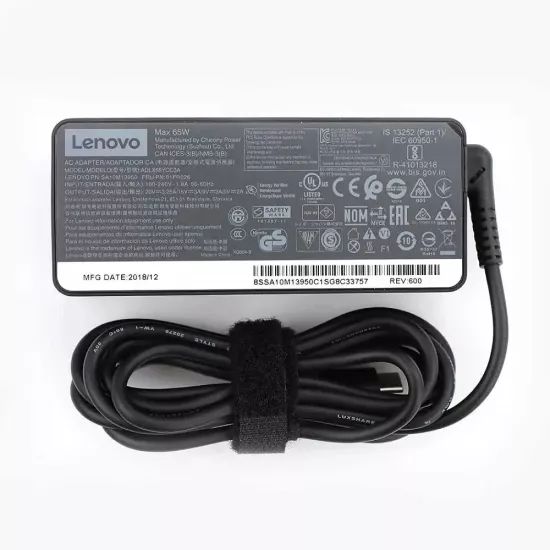 Lenovo Original Laptop Adapter 65w|20v/3.25a |Type-C (Box Seal Opened for Serial No)