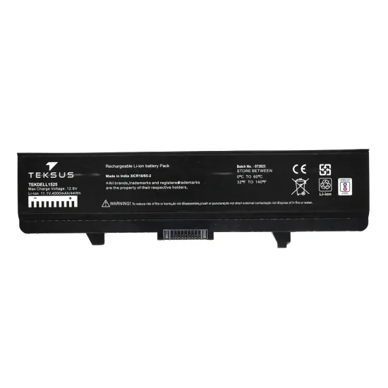 Teksus Laptop Battery Compatible For Dell 1525 6C