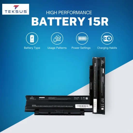 Teksus Laptop Battery Compatible For Dell 15R 6C Teksus Laptop Battery Compatible For Dell 15R 6C
