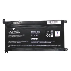 Teksus Laptop Battery Compatible For Dell Inspiron 15 | 5565 | 5567 | 5568 | WDX0R