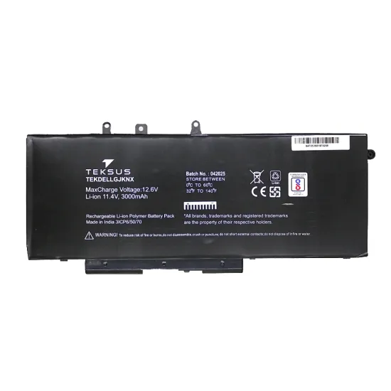 Teksus Laptop Battery Compatible For Dell Latitude 5480 | 5580 | GJKNX