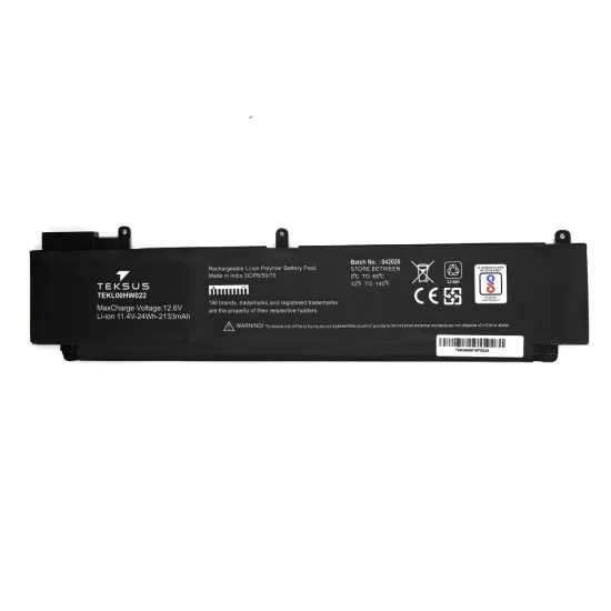 Teksus Laptop Battery Compatible For Lenovo ThinkPad T460s | 00HW022 3C