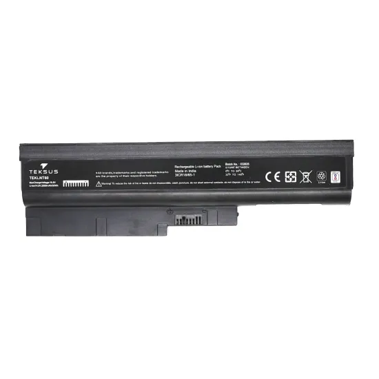Teksus Laptop Battery Compatible For Lenovo ThinkPad T60 6C
