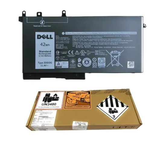 DELL LAPTOP BATTERY LATITUDE 12 (5280, E5280) 93FTF | D4CMT BOX