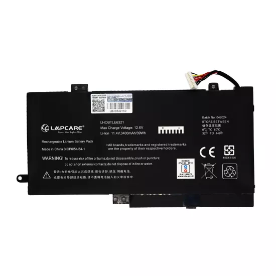 Lapcare Laptop Battery Compatible For HP X360-13S | LE03XL