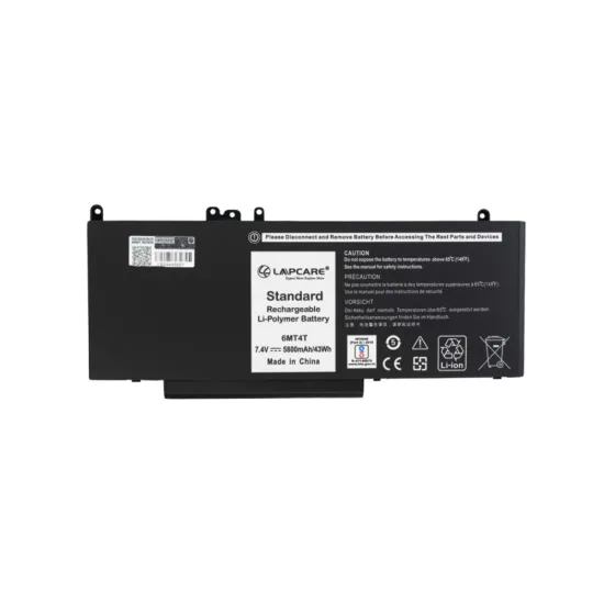 Lapcare Laptop Battery Compatible For Dell E5450 | G5M10 | 6MT4T